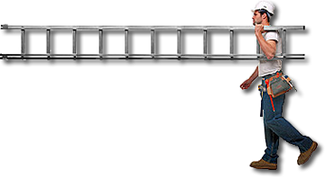 Man with a Ladder